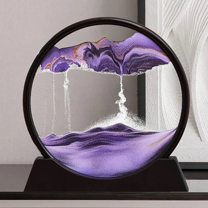 Moving Sand Art Picture landscape detail