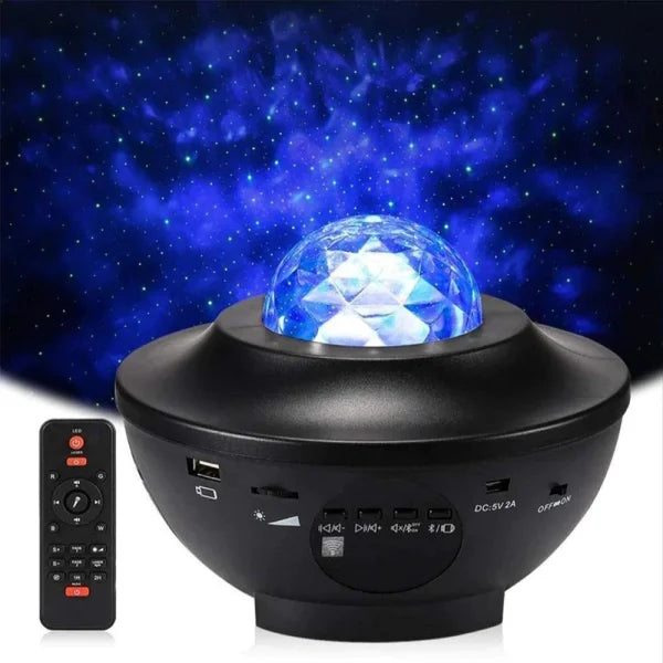 Galaxy Star Projector Lamp nebula effect