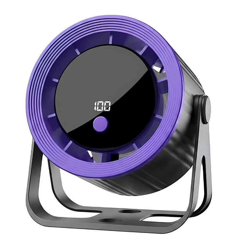 Desktop Circular Rechargeable Fan QL-02